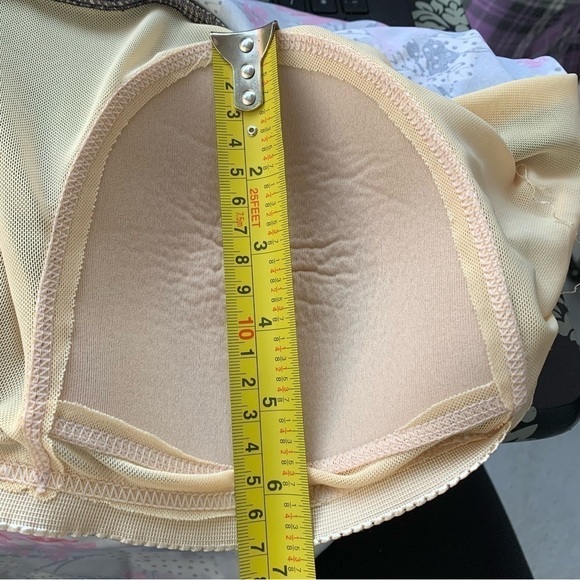 ILE Moorea Gray Floral Tankini Feminine Bathing Swim Top Built In Bra  Sz XL - Picture 14 of 15